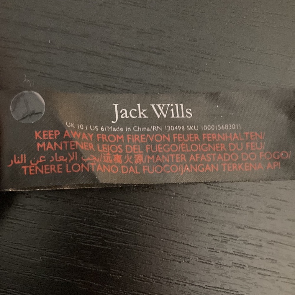 Final Sale Jack Wills Joggers / Track Pants Blue Sz 6 - Picture 4 of 4